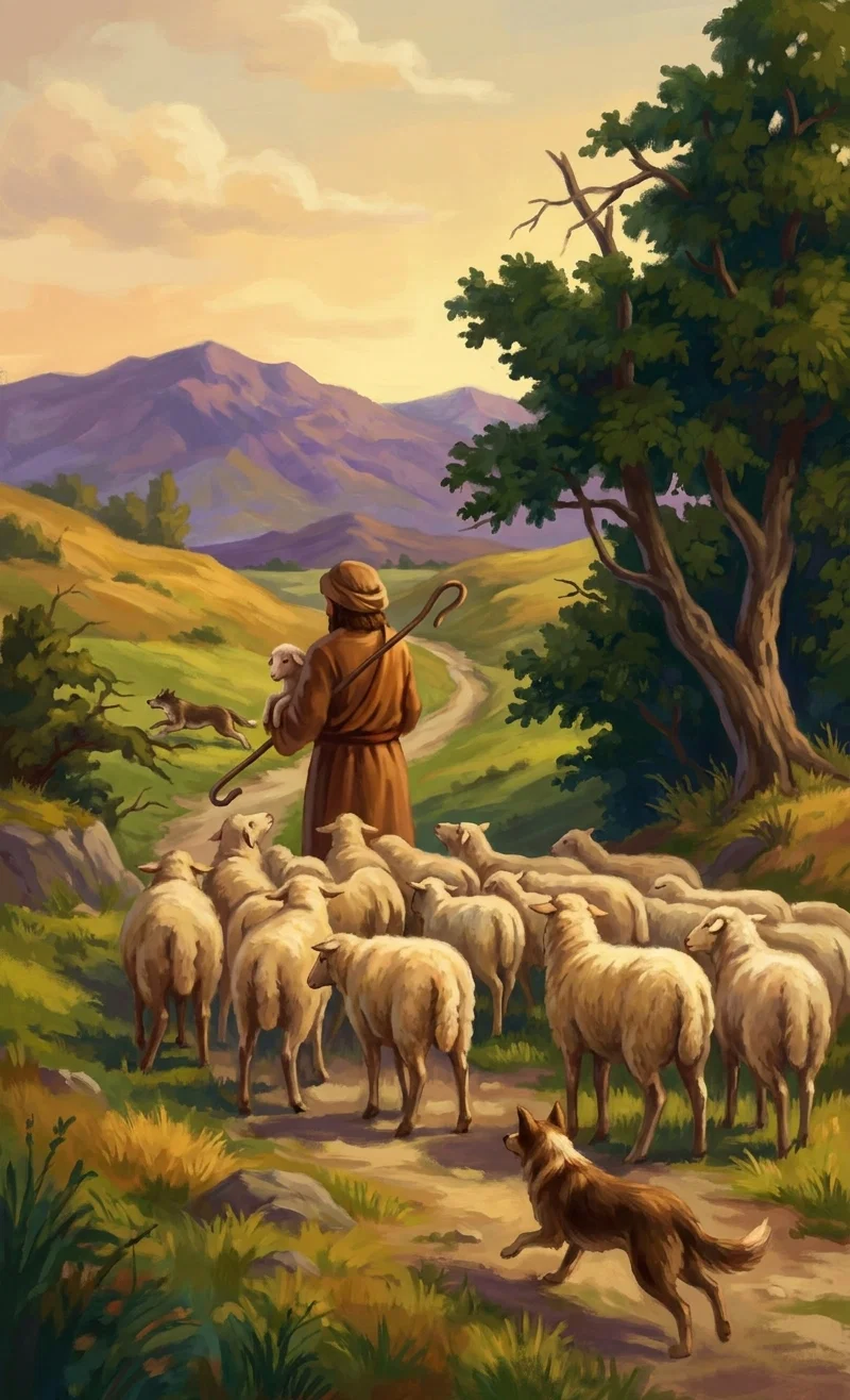 “I AM THE GOOD SHEPHERD.”