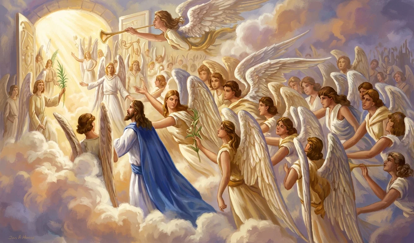 “Lift up your heads, O ye gates; . . . and the King of glory shall come in.”