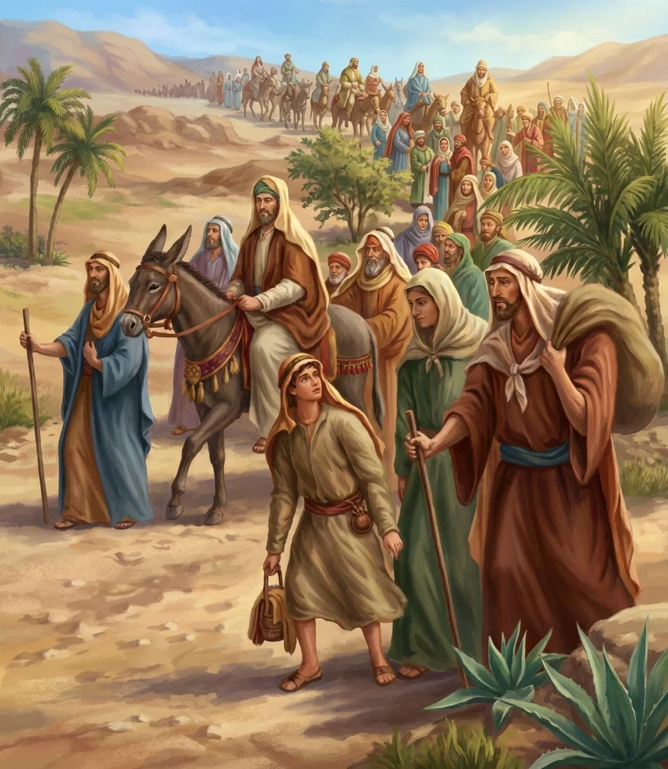 GOING UP TO THE PASSOVER.