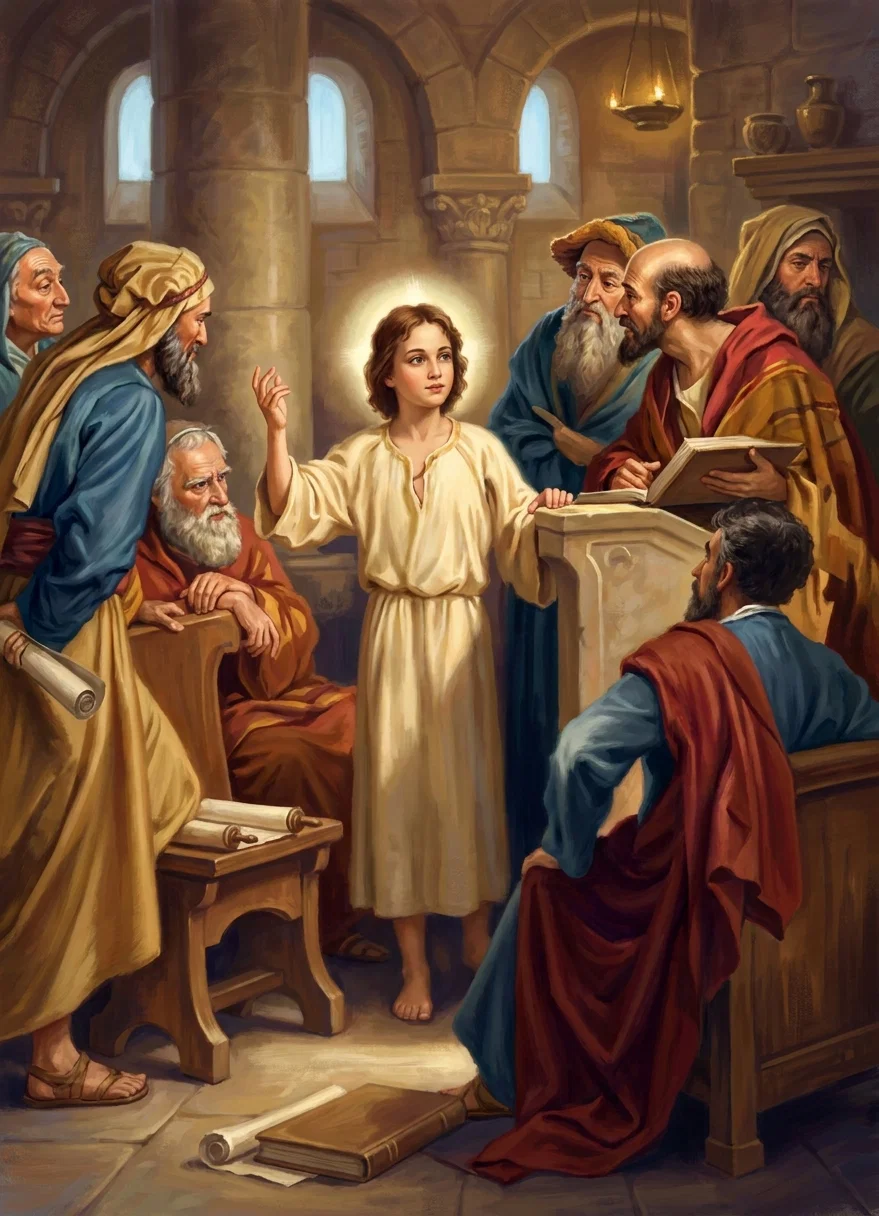 The Child Jesus Among the Doctors.