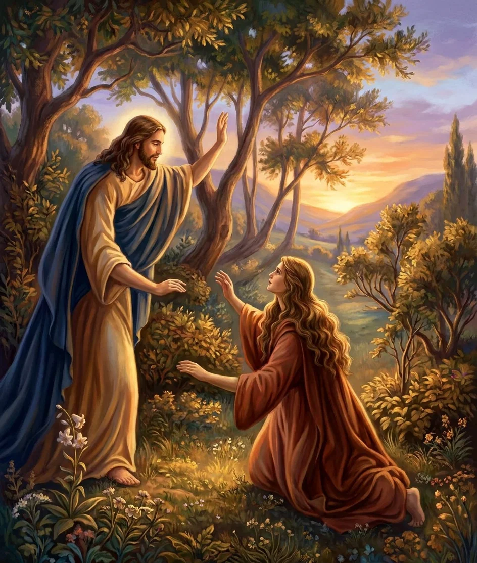 “Touch Me not; for I am not yet ascended to My Father.”