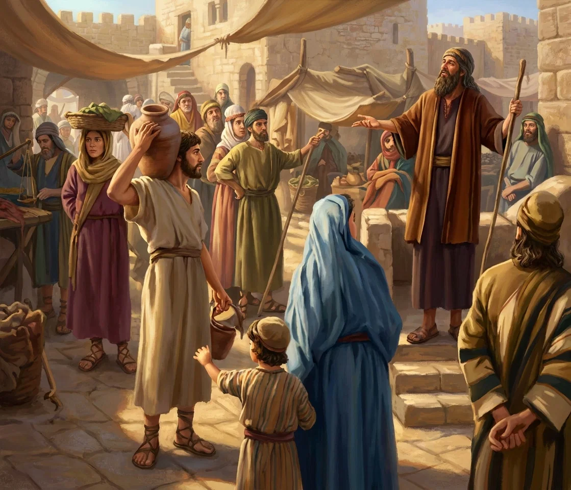 ZEPHANIAH PROPHESYING

“The great day of the Lord is near,
It is near, and hasteth greatly.”