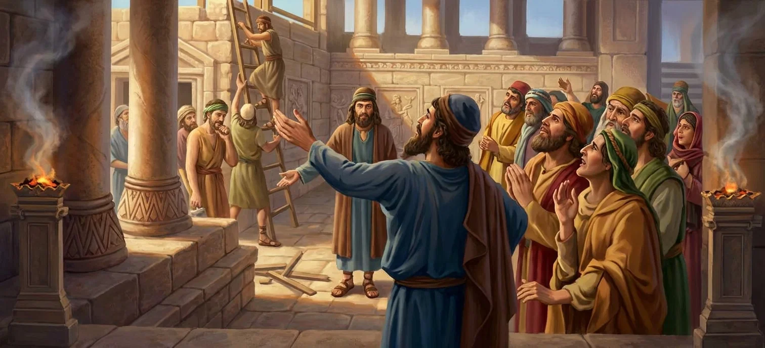 “They Built, and Finished It”