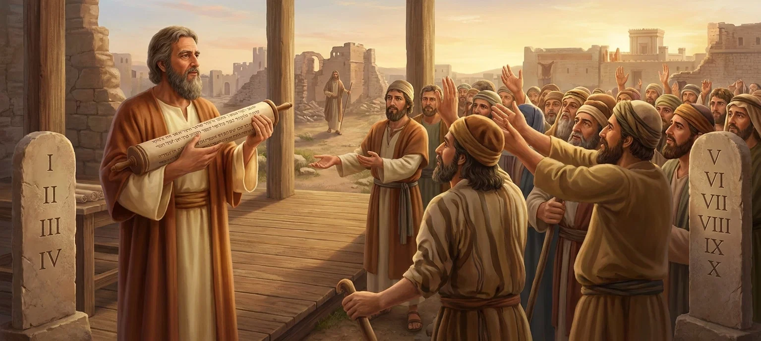 “BRING THE BOOK OF THE LAW OF MOSES”