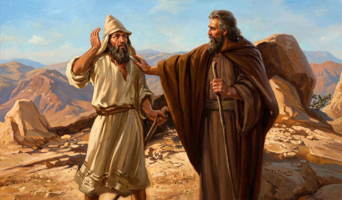ELISHA INVITED TO TURN BACK

“As the Lord liveth, I will not leave thee.”