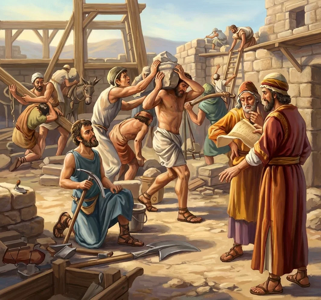 BUILDING THE WALL
"His influence was constantly felt."