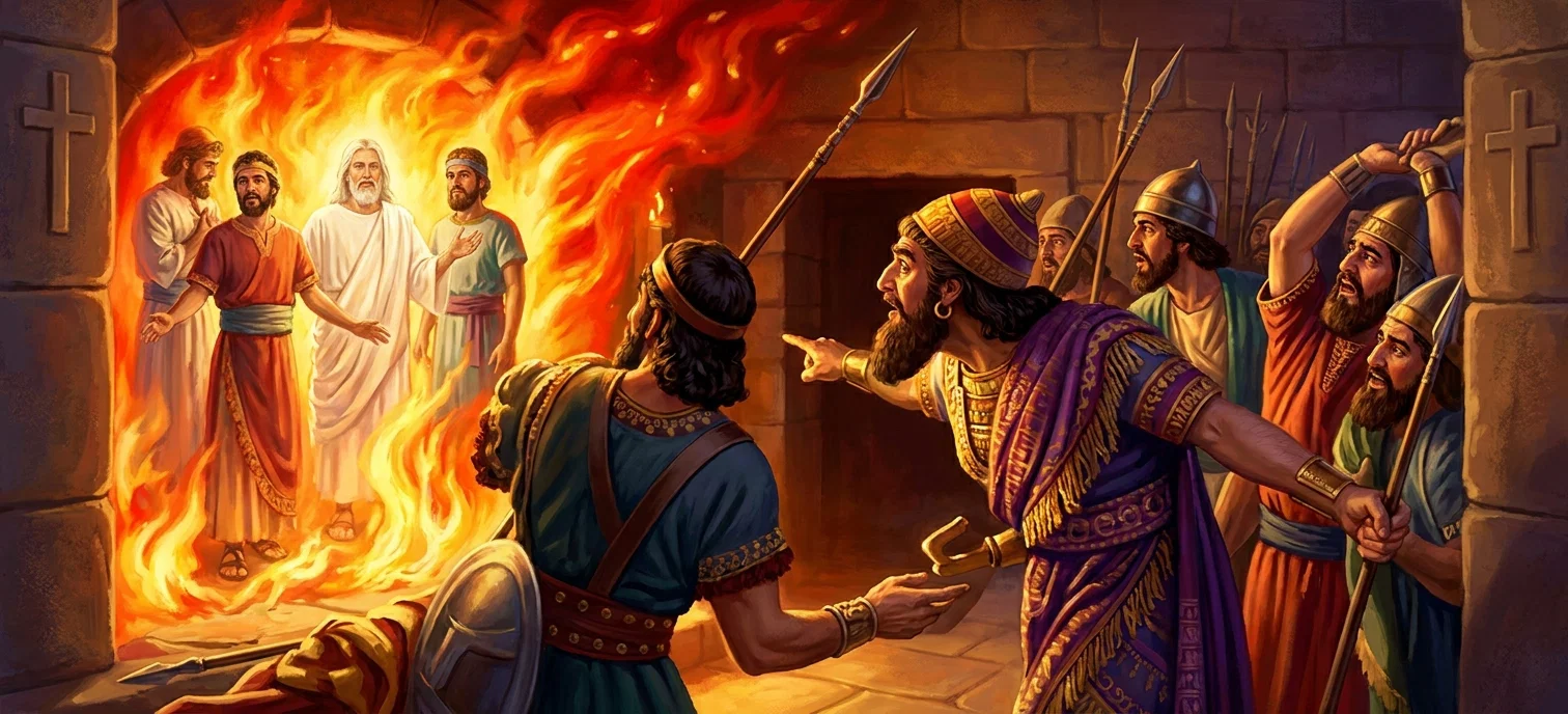 “WALKING IN THE MIDST OF THE FIRE”