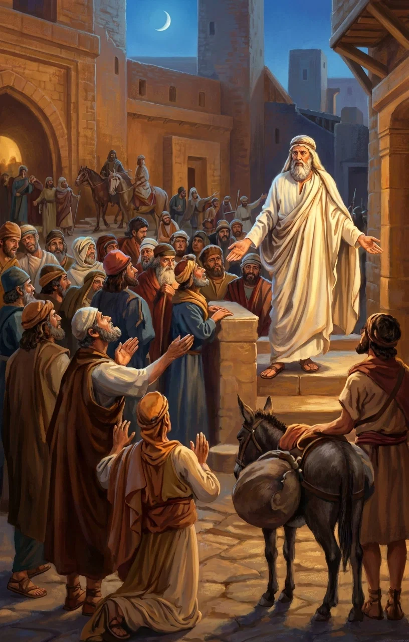 ISAIAH PREACHING IN THE CITIES OF JUDAH

“Return unto the Lord, and He will abundantly pardon.” “Fear not, thou worm Jacob, and ye men of Israel; I will help thee, saith the Lord,”