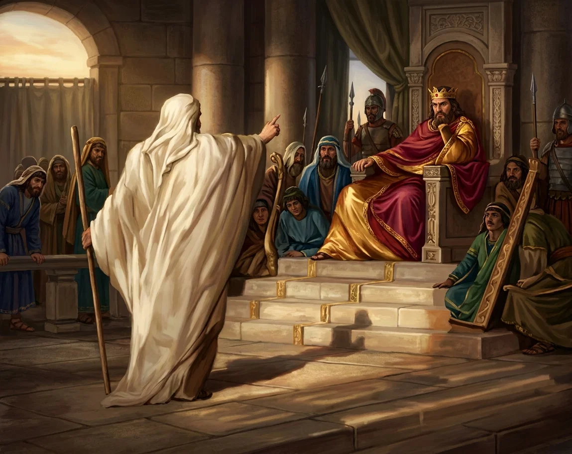 REHOBOAM FORBIDDEN TO WAR AGAINST ISRAEL

“Ye shall not go up, nor fight against your brethren.”