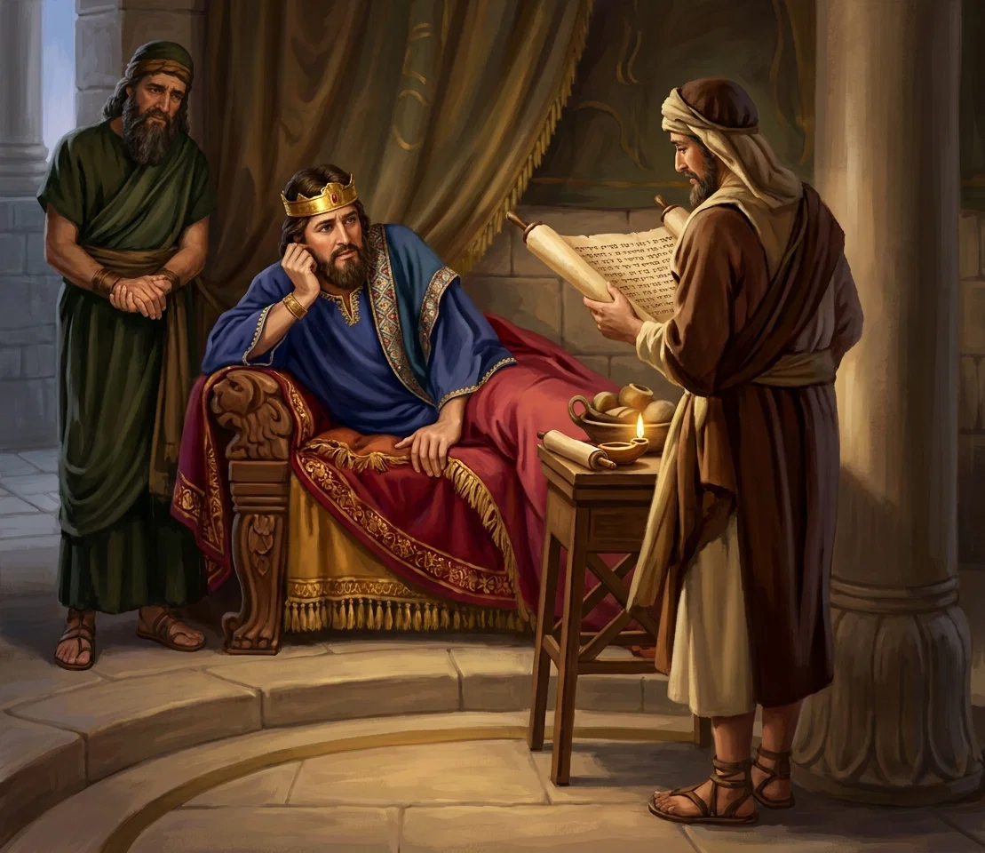 JOSIAH HEARING THE LAW
“He was deeply stirred.”