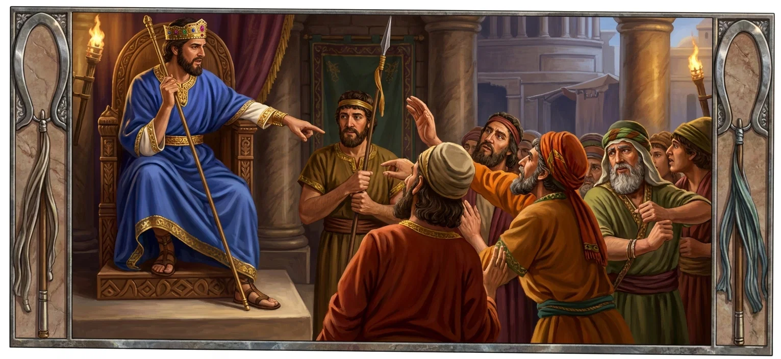 REHOBOAM ANSWERED, “I WILL ADD TO YOUR YOKE”