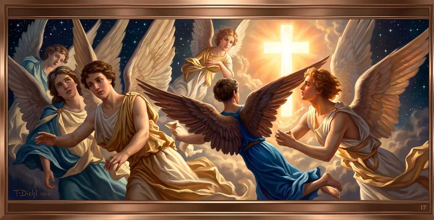 Angels “find in the cross of Christ their science and their song.”
