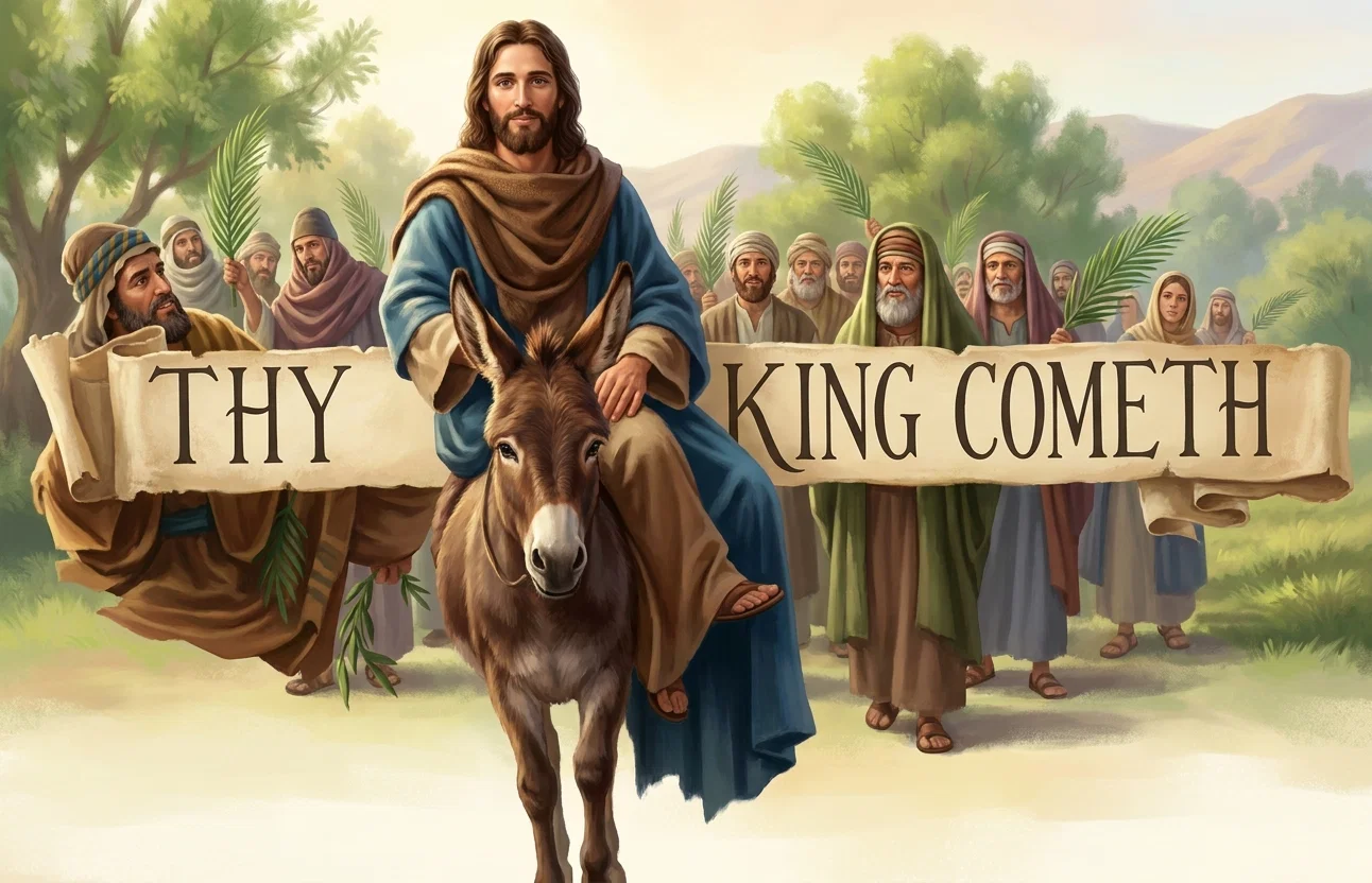 THY KING COMETH