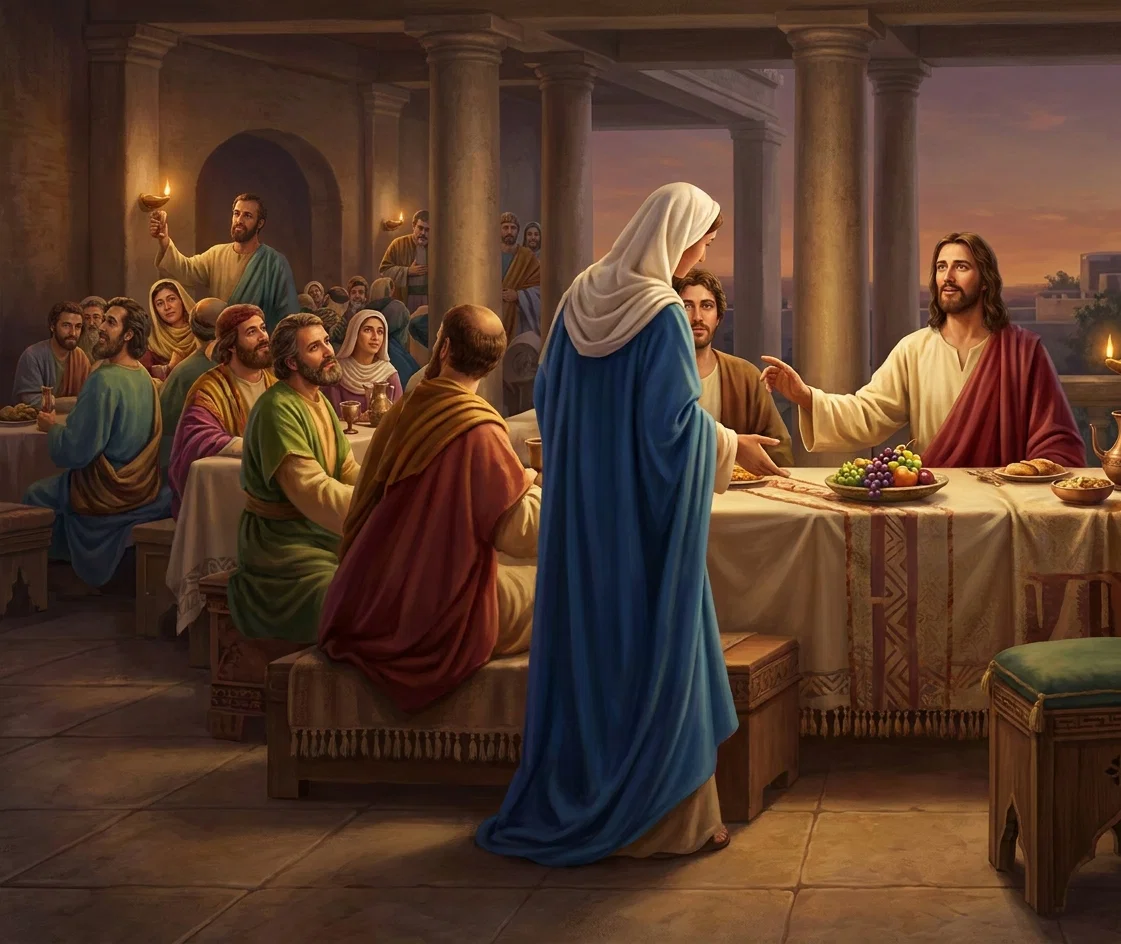 “They have no wine.”
