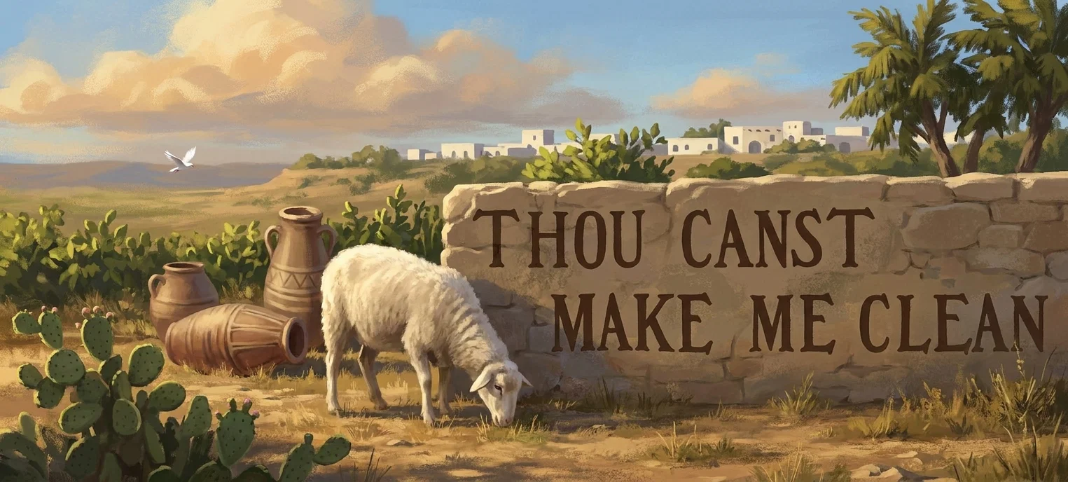 THOU CANST MAKE ME CLEAN