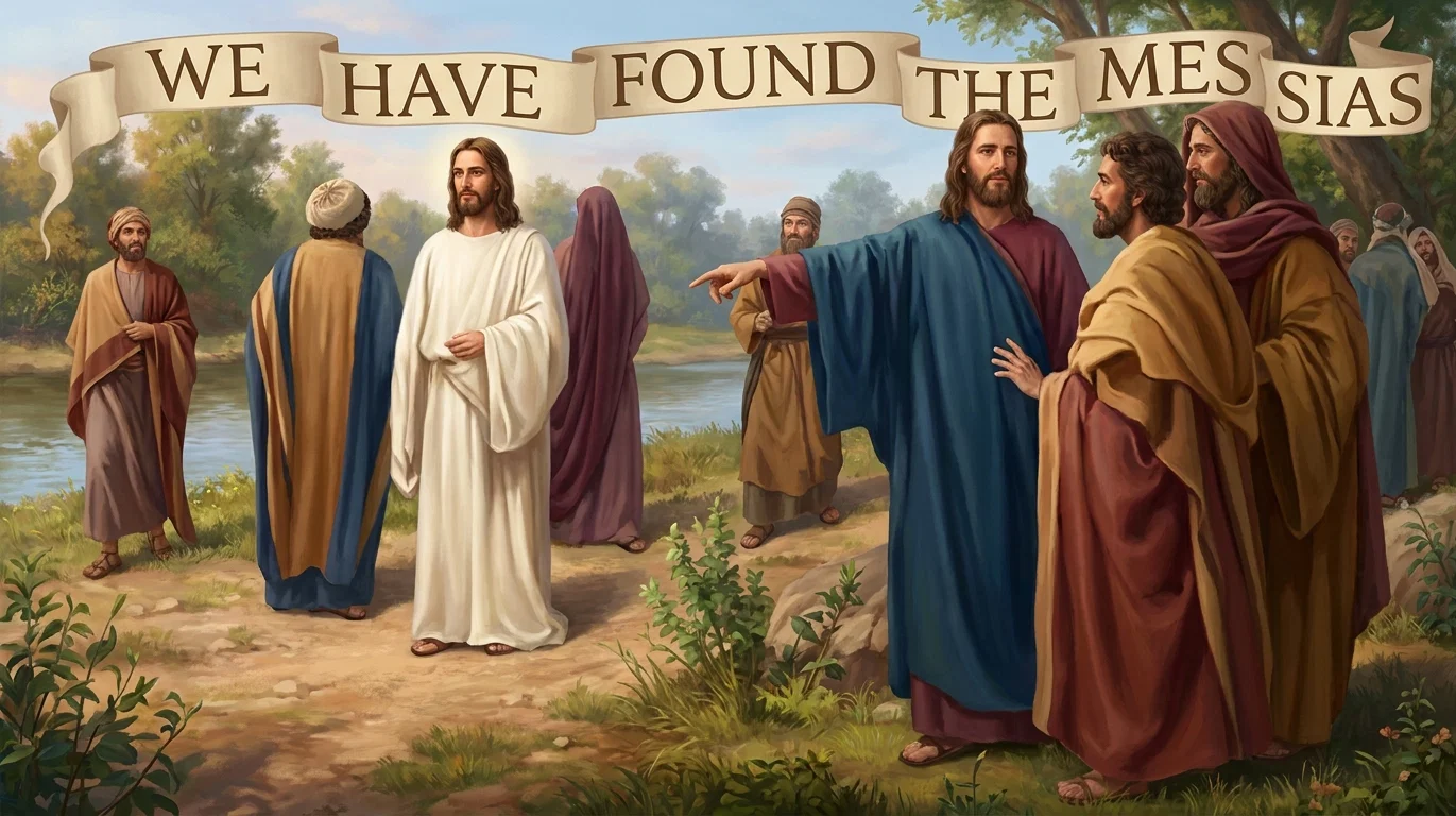WE HAVE FOUND THE MESSIAS