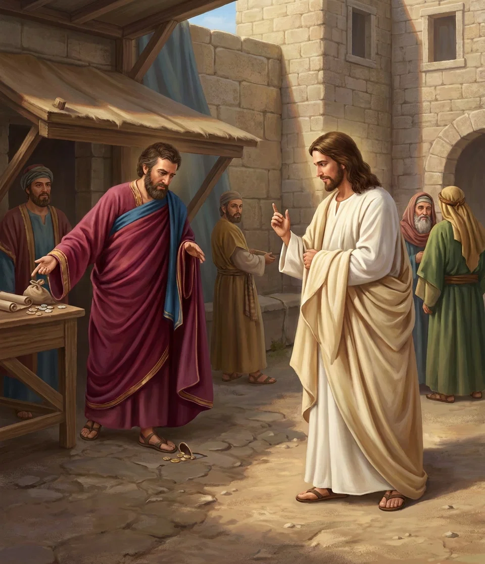 He heard “the words addressed to himself, ‘Follow Me.’” Page 273.