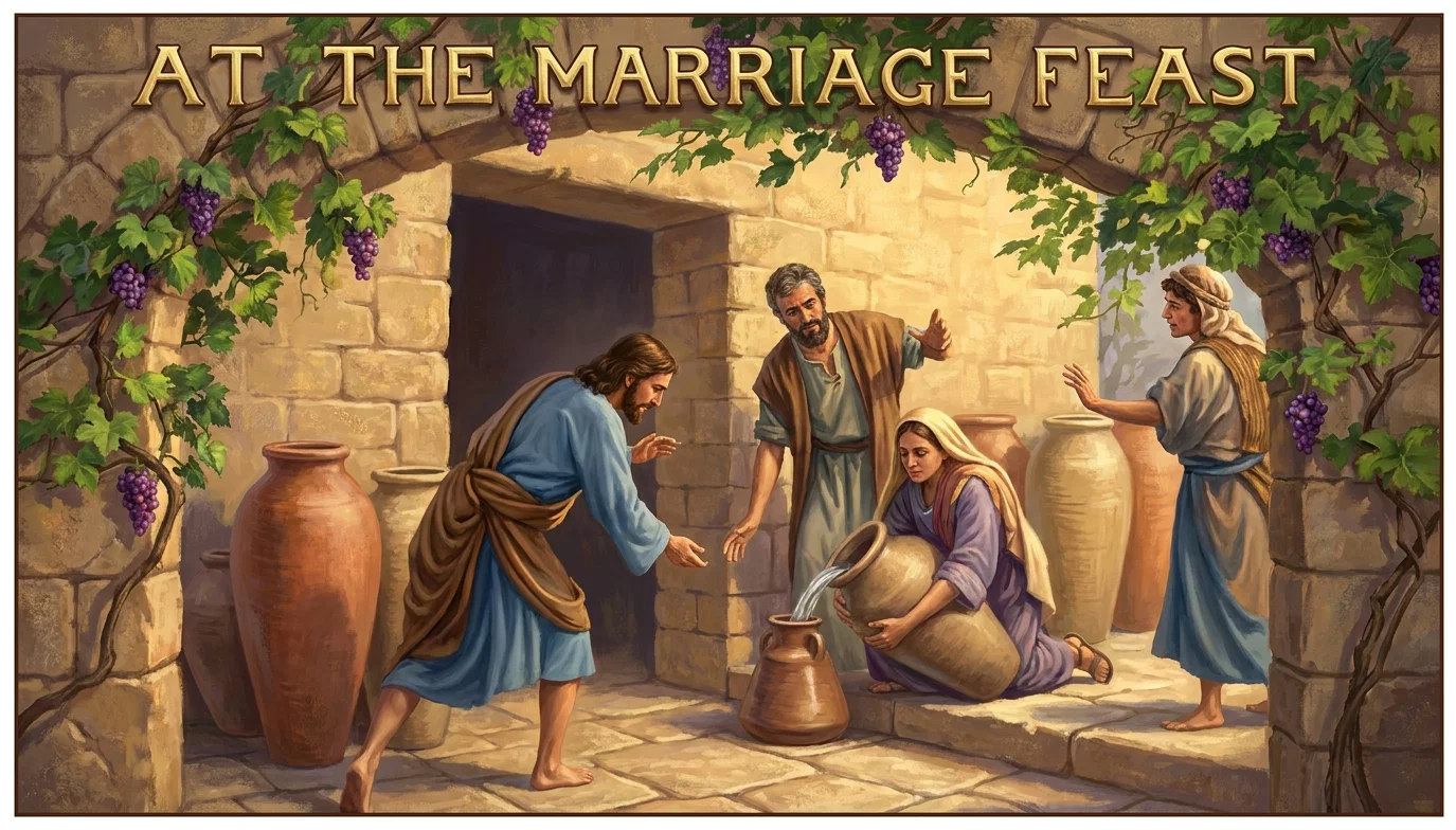 AT THE MARRIAGE FEAST