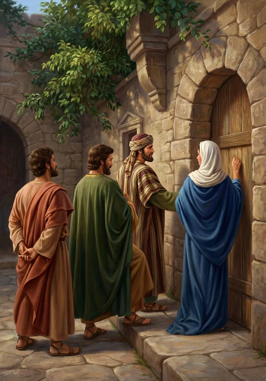 “His mother and His brothers were without, and desired to see Him.”