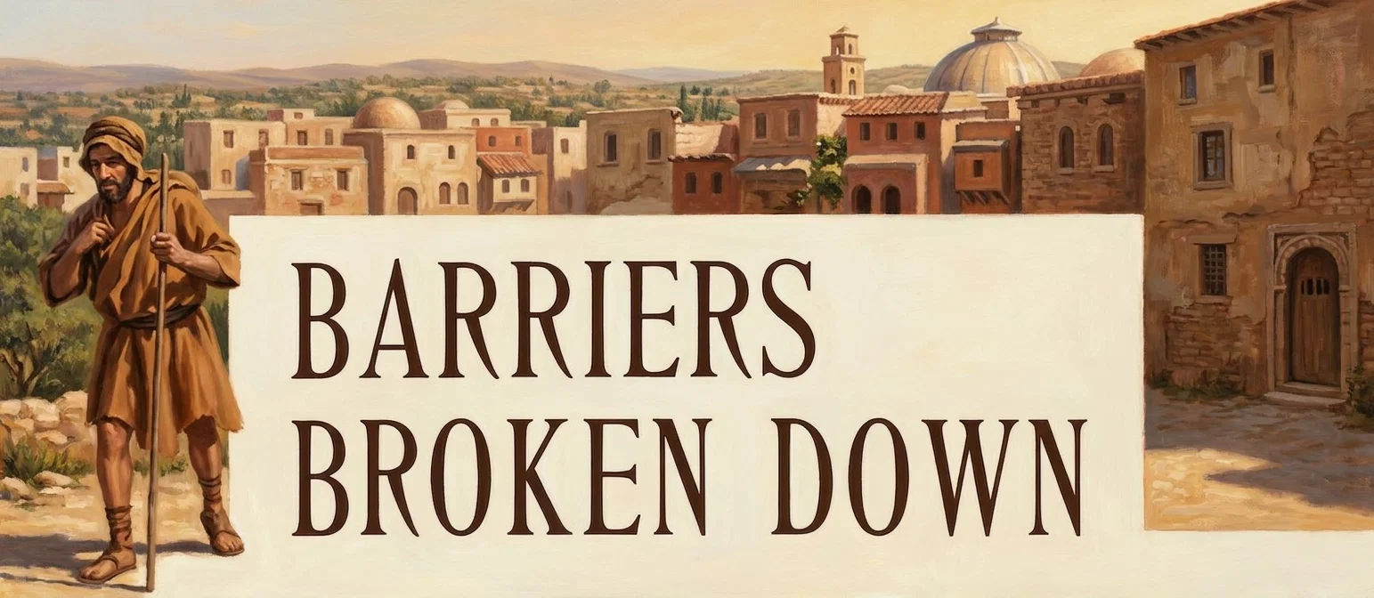 BARRIERS BROKEN DOWN