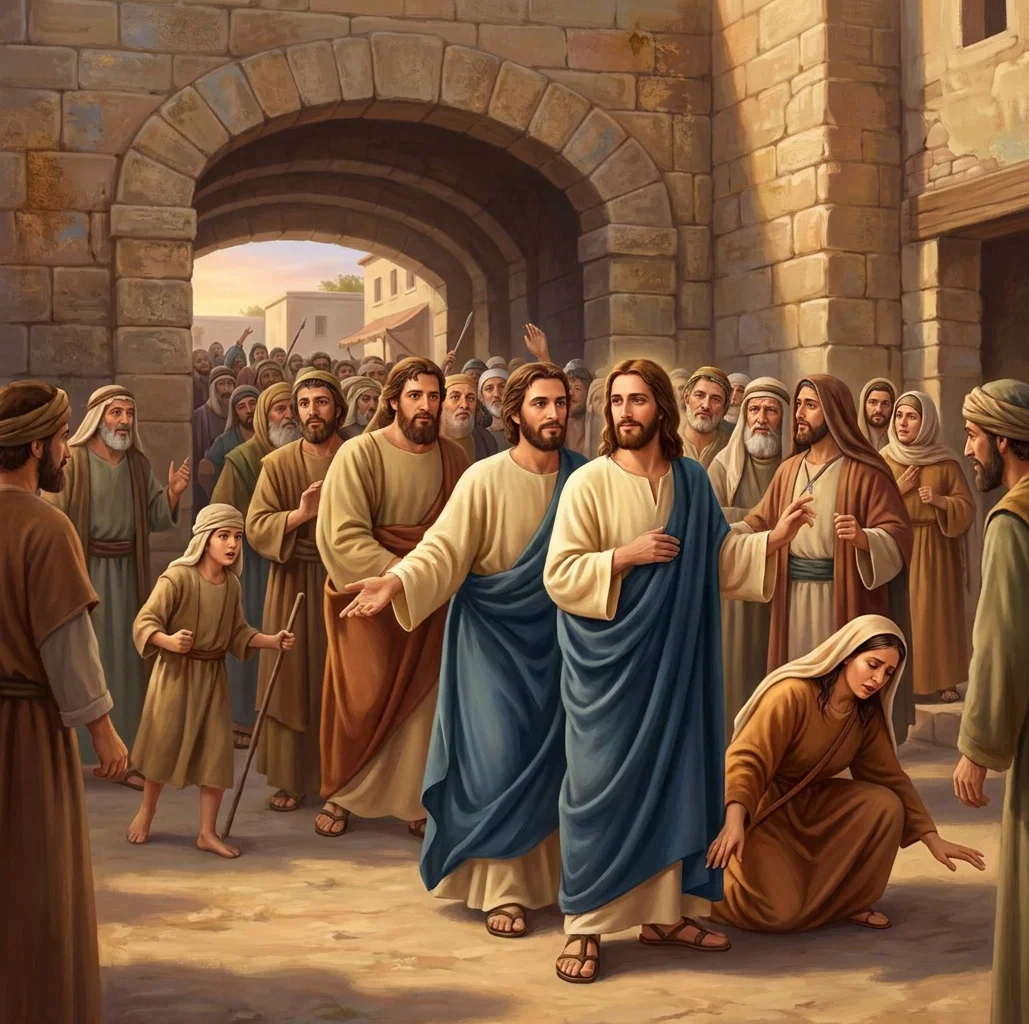 “If I may but touch His garment, I shall be whole.”