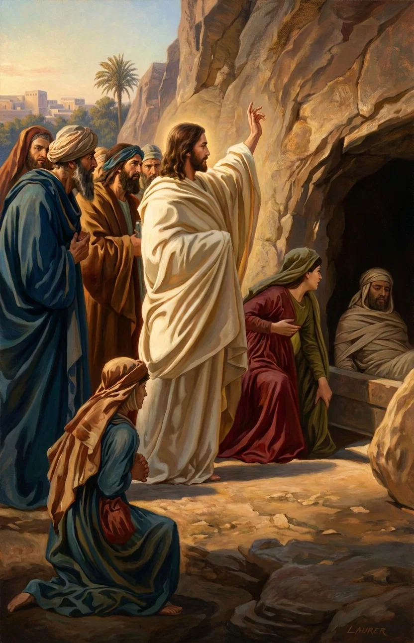 THE RESURRECTION OF LAZARUS.