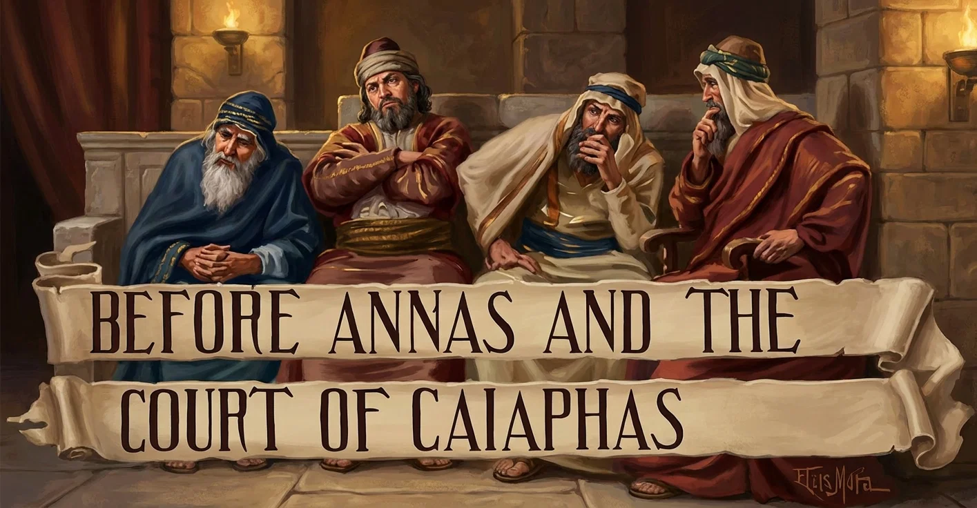 BEFORE ANNAS AND THE COURT OF CAIAPHAS