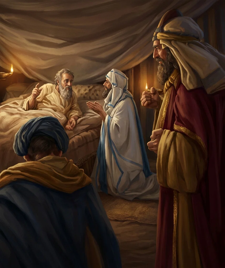 “The dying words of Jacob filled them with hope.”