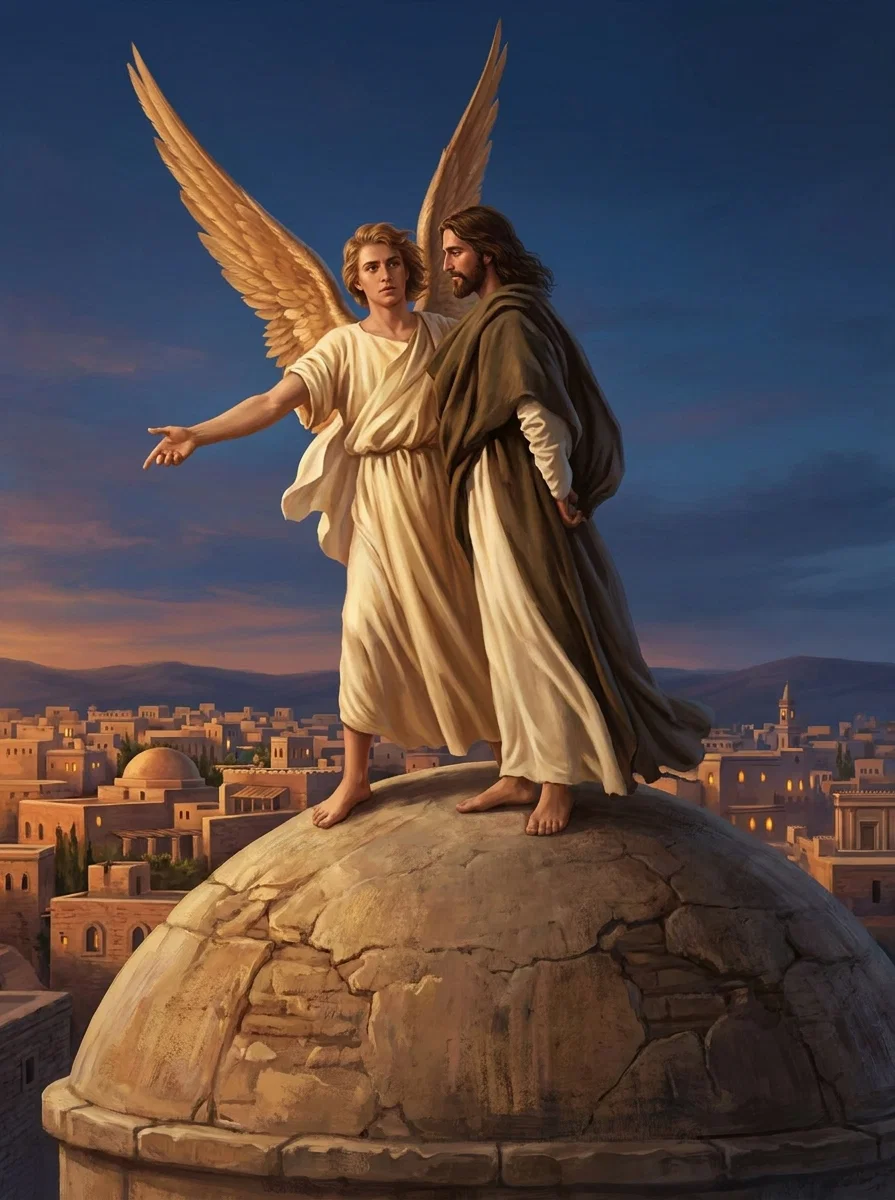 “If Thou be the Son of God, cast Thyself down.”