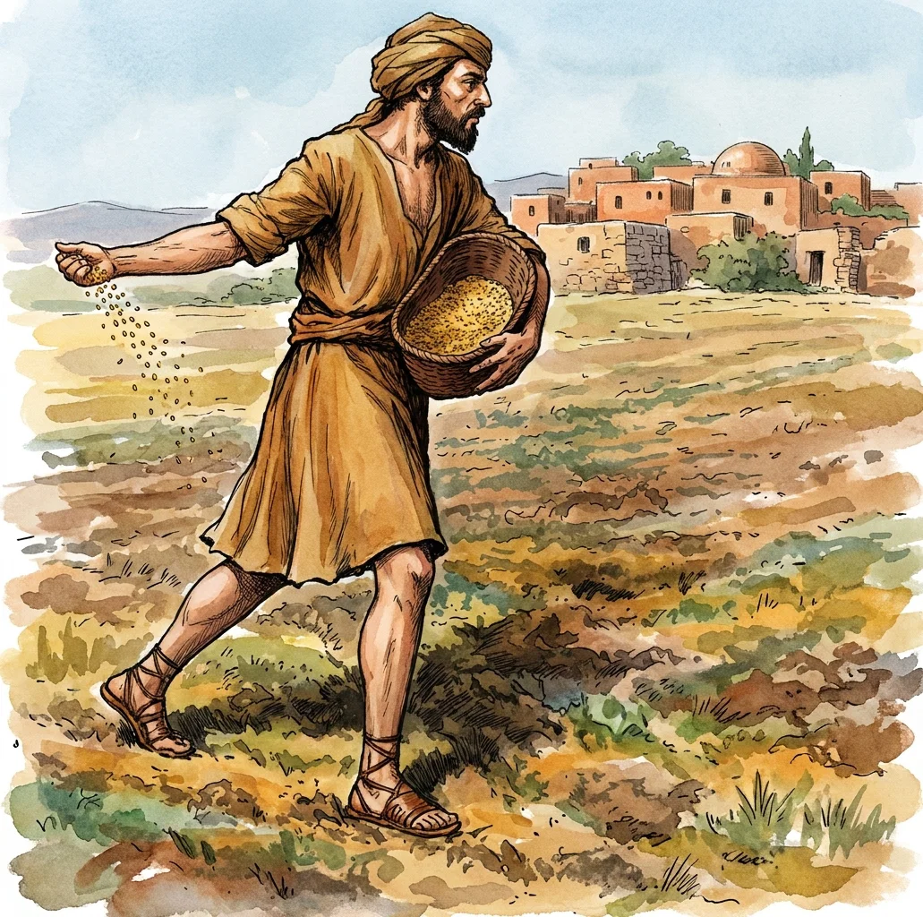 “The sower went forth to sow.”