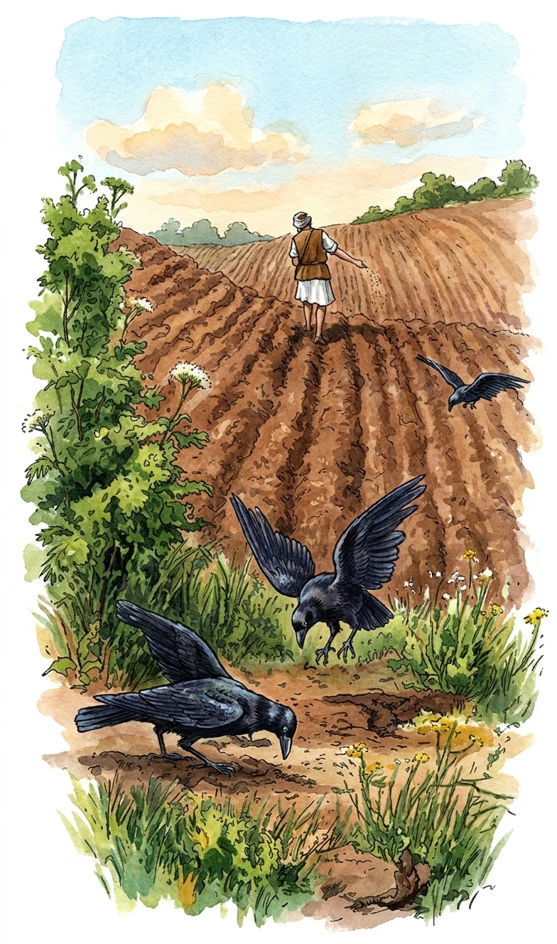 “Some fell by the wayside, and the birds came and devoured them.”