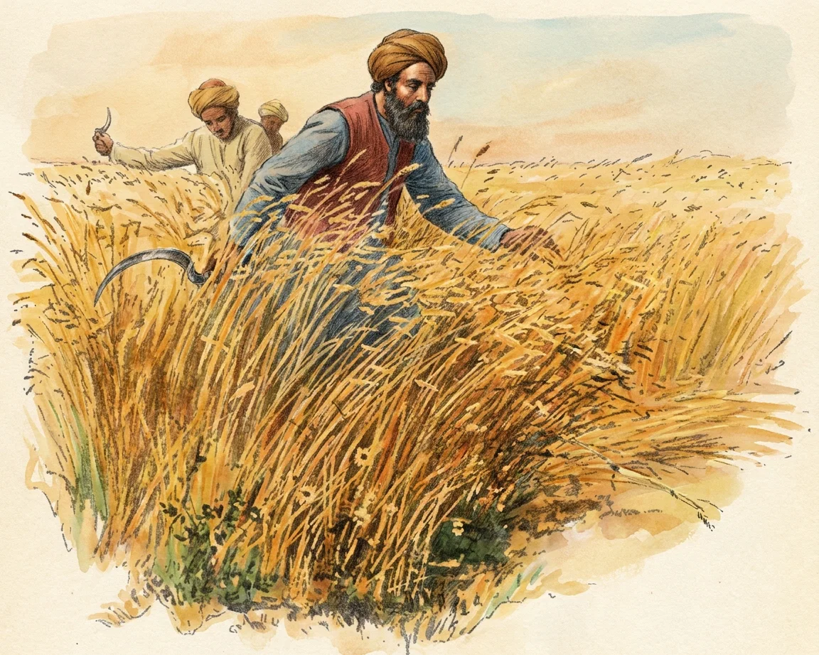 “When the fruit is brought forth, immediately he putteth in the sickle.”