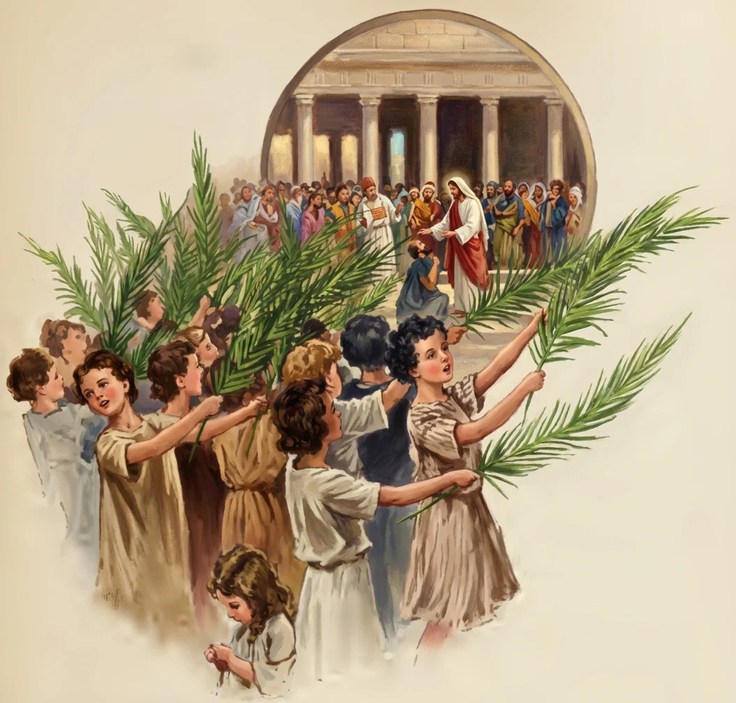 “Baby voices were lisping the praises of the mighty Healer.”