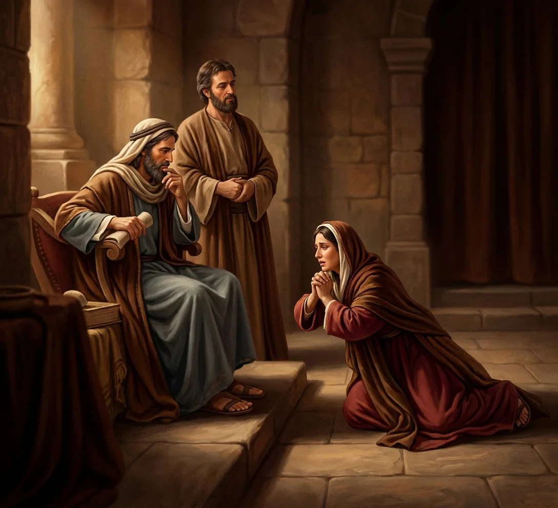 "And there was a widow in that city, and she came unto him, saying, Avenge me of mine adversary."