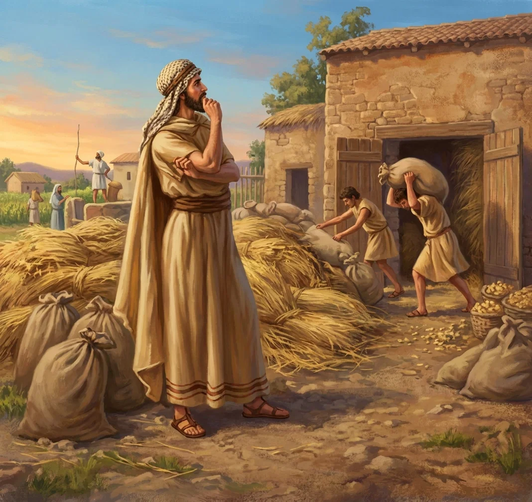 “This will I do: I will pull down my barns, and build greater.”