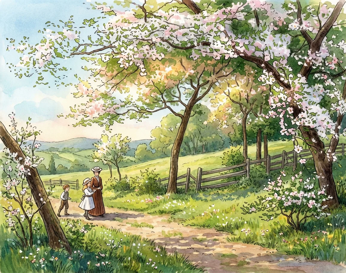 “We should study the Saviour’s parables where He spoke them, in the fields and groves, . . . among the grass and flowers.”