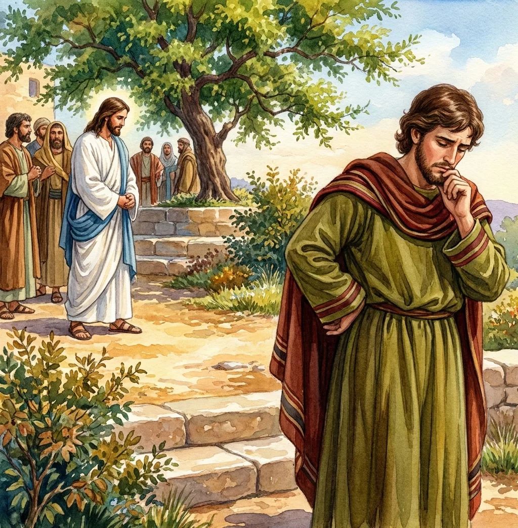 “He went away sorrowful, for he had great possessions.”