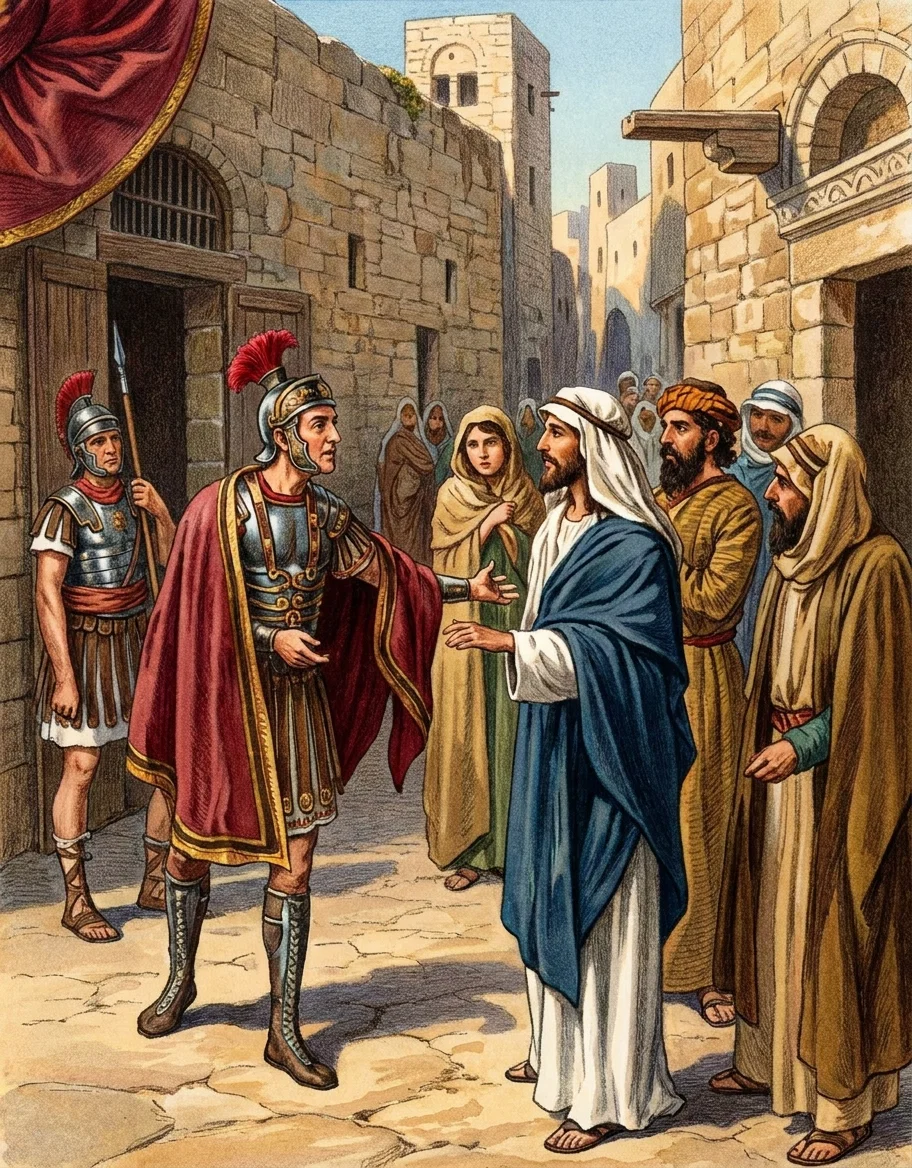 “Speak the word only, and my servant shall be healed.”