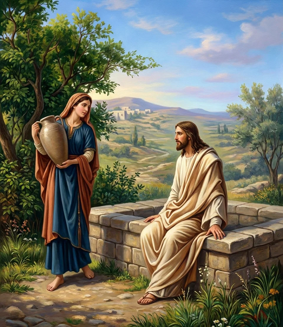 “Whosoever drinketh of the water that I shall give him shall never thirst.”