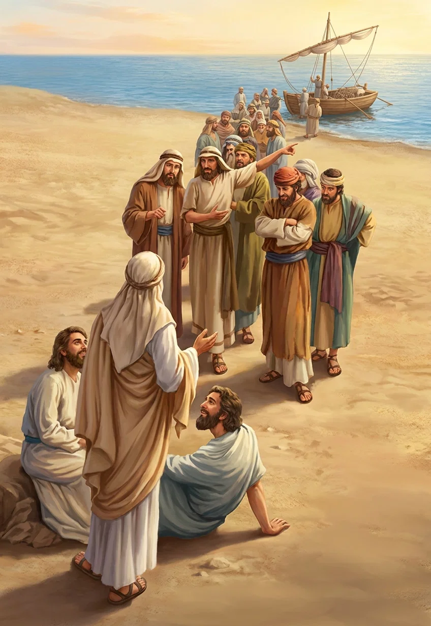 “In His presence they feel secure from the demons that have tormented their lives.”