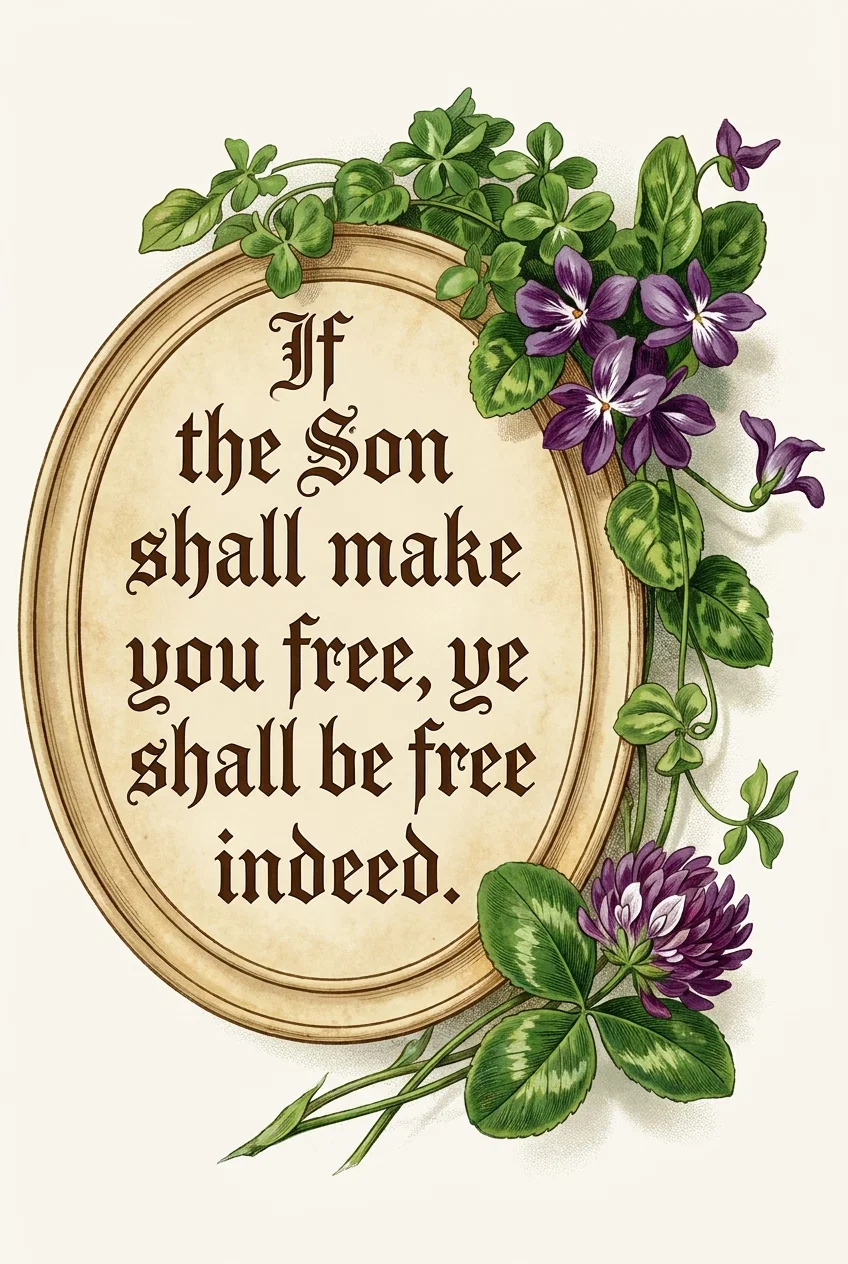 If the Son shall make you free, ye shall be free indeed.