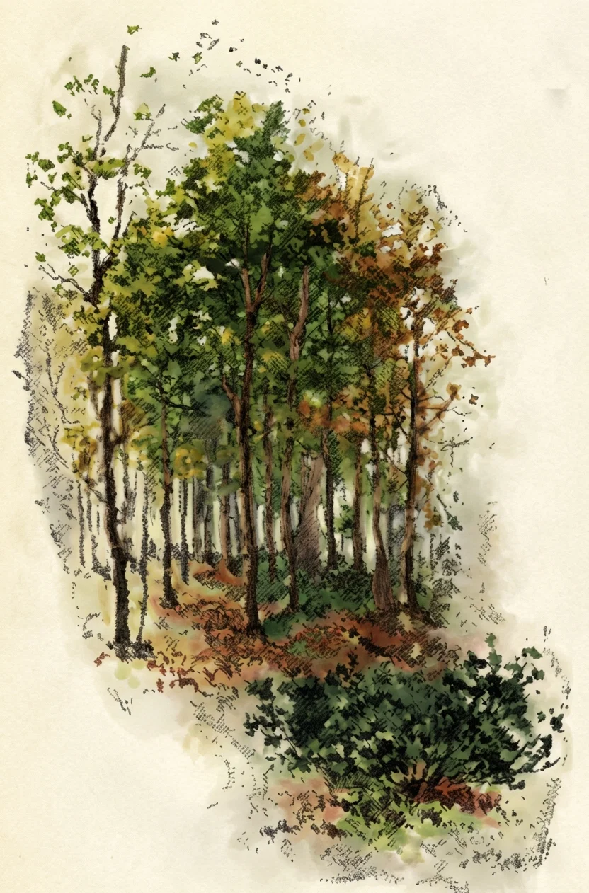 “Trees . . . crowded closely together do not grow healthfully.”