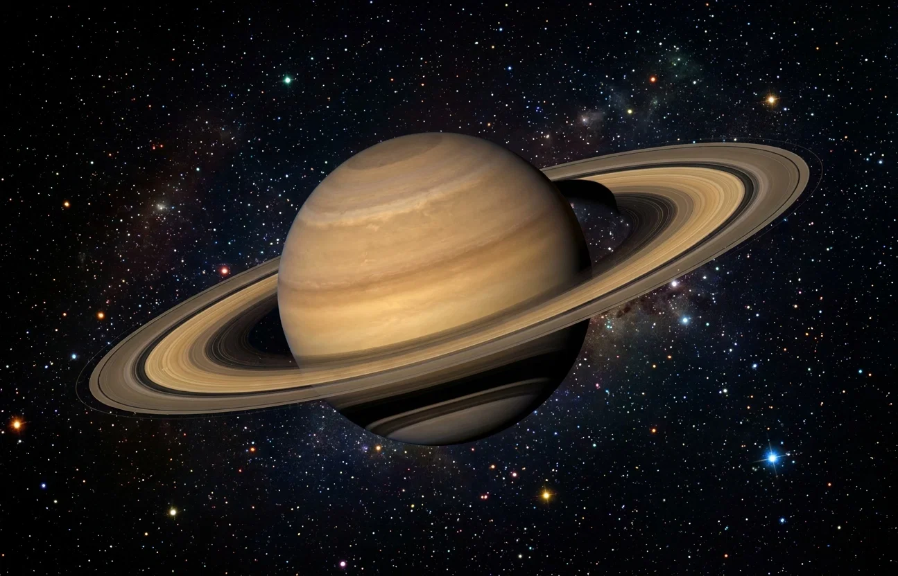 Saturn and His Rings