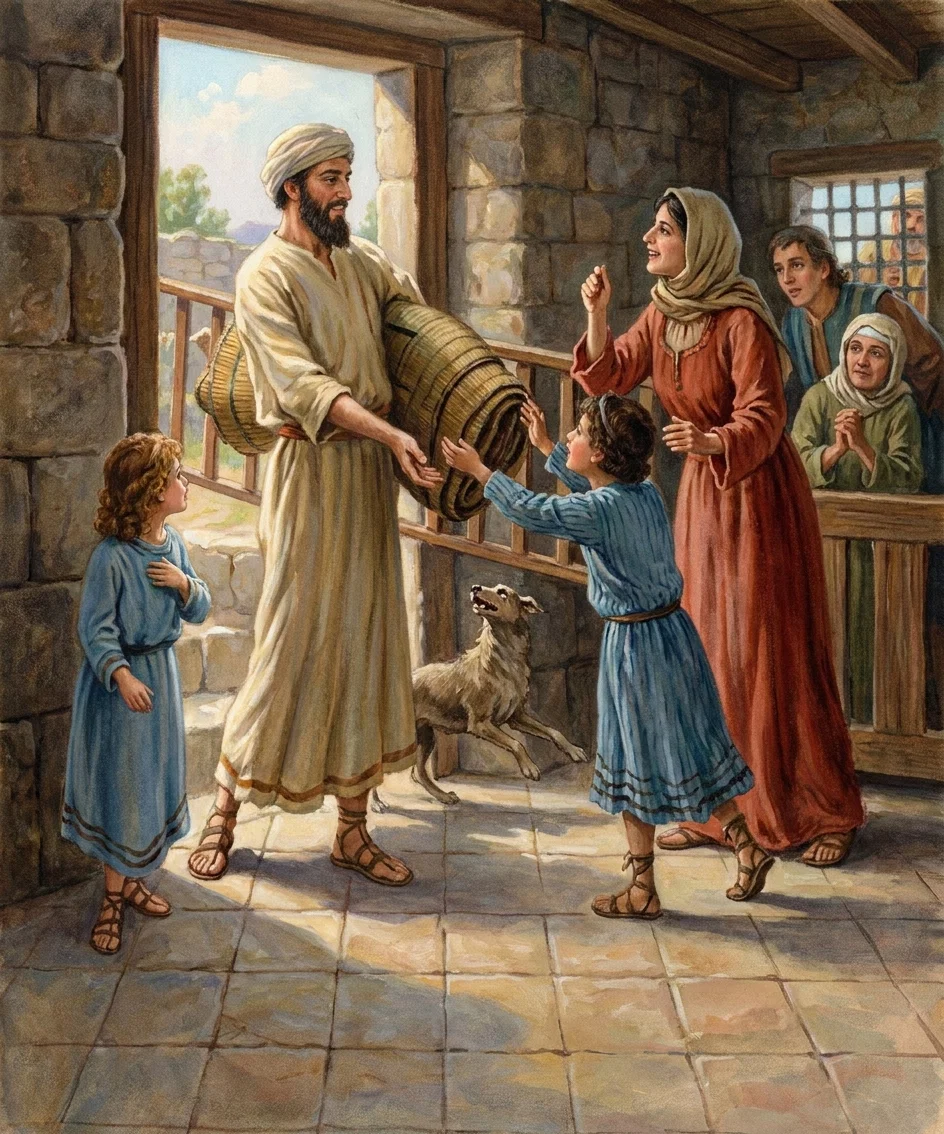 “In the home of the paralytic there was a great rejoicing