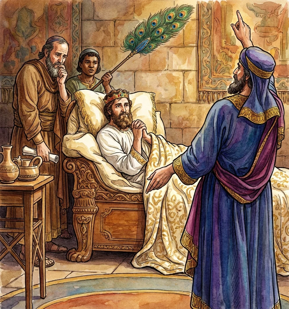“The Lord . . . sent him a message that fifteen years should be added to his life.”