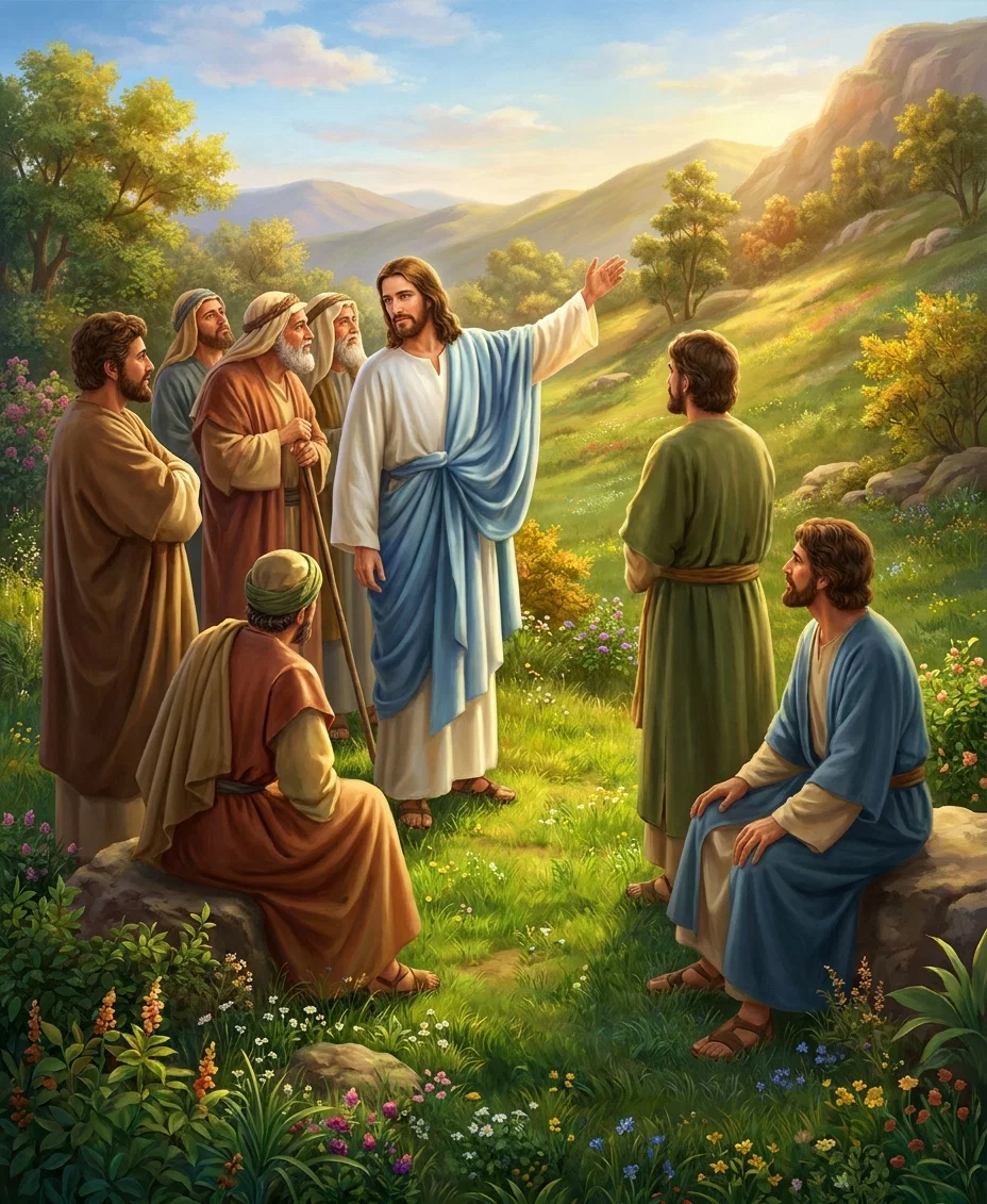 " The lessons of the divine Teacher would be repeated to them by the things of nature."