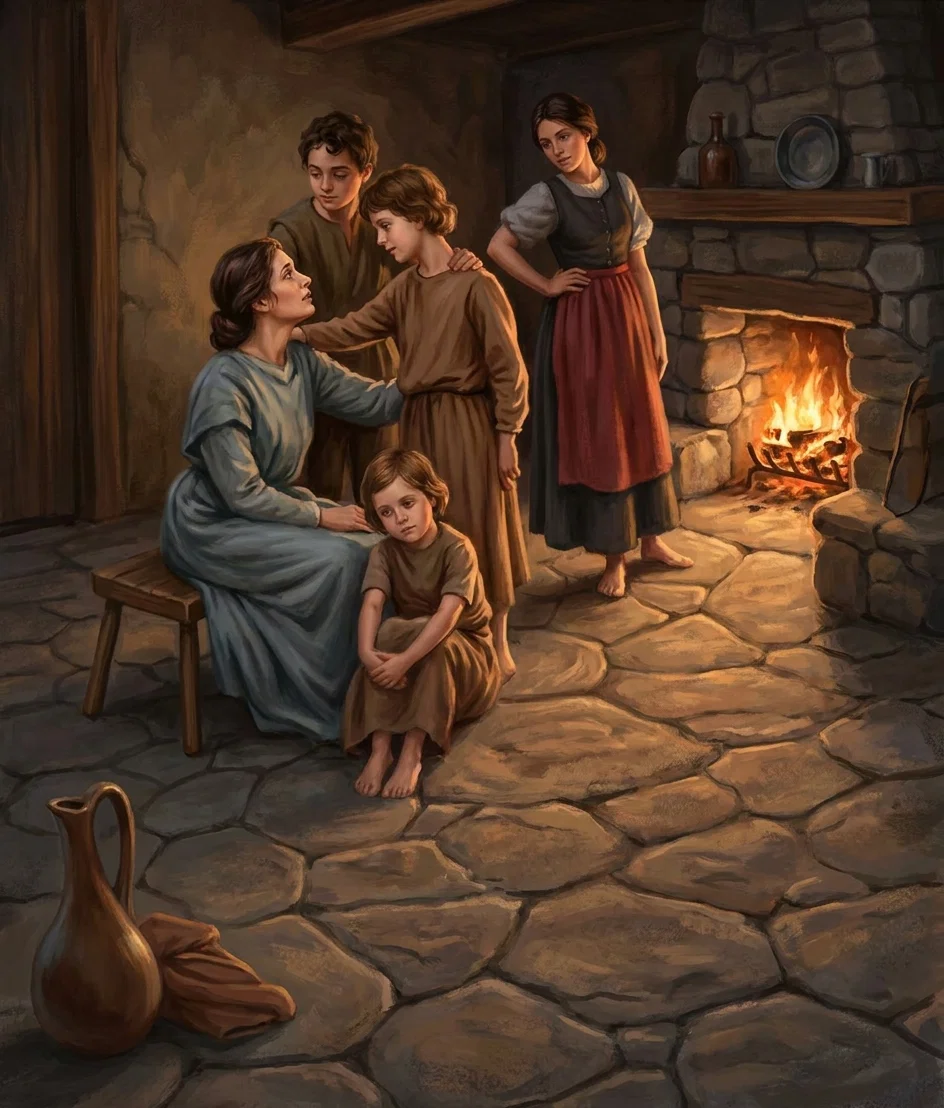The mothers in after life, " recalling . . . the scene of that day, and repeating . . . the loving words of the Saviour."