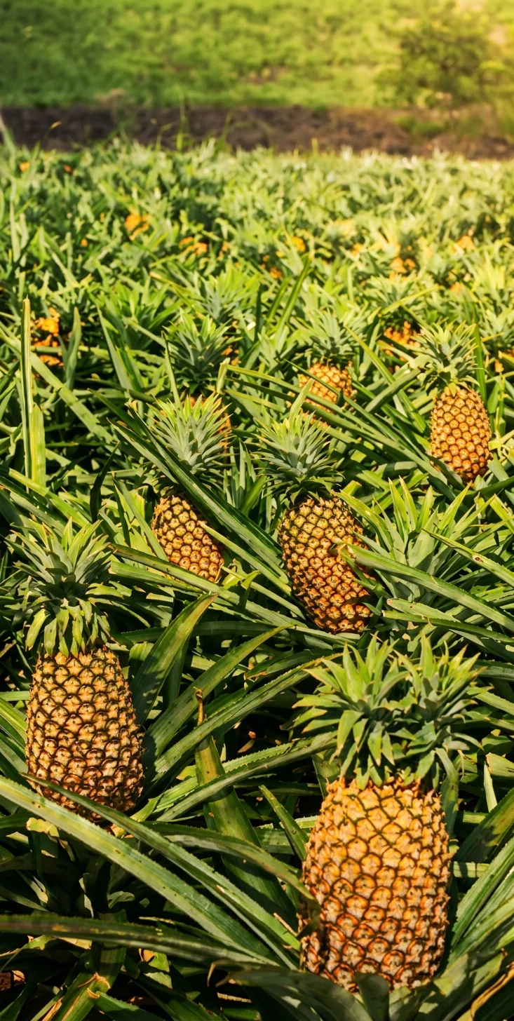 Plenty of pineapples
