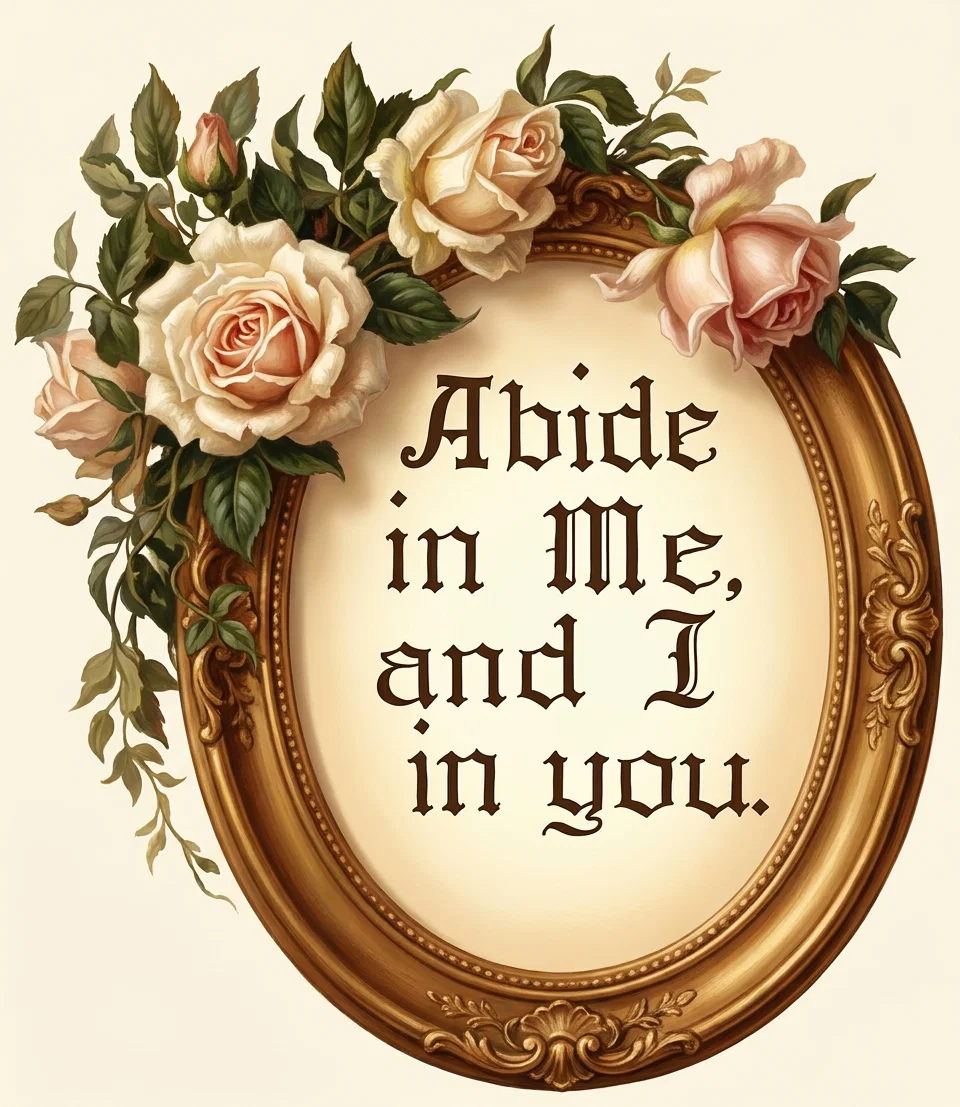 Abide in Me, and I in you.