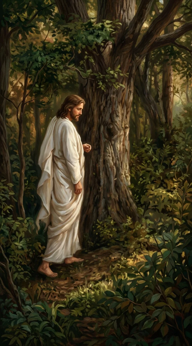 He “went out . . . into a solitary place, and there prayed.”